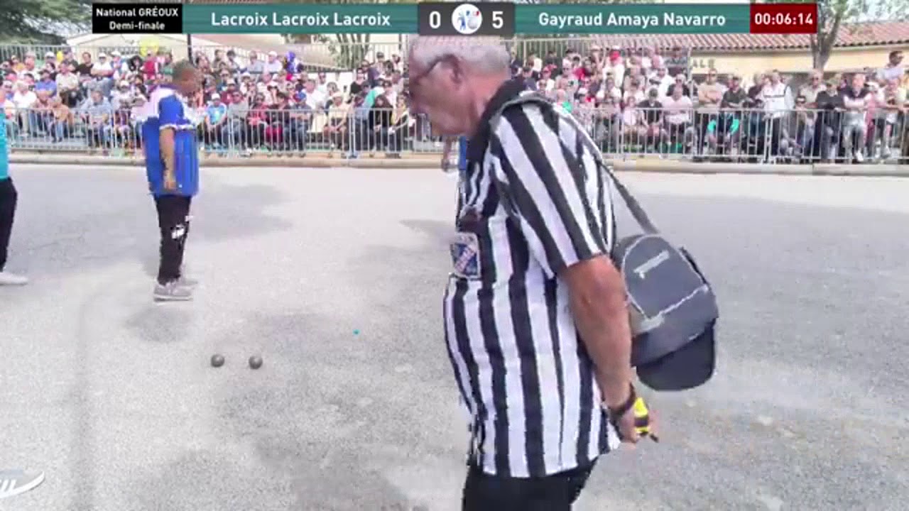 Gréoux les Bains 2019 Demi Gayraud Amaya Navarro vs Lacroix 1