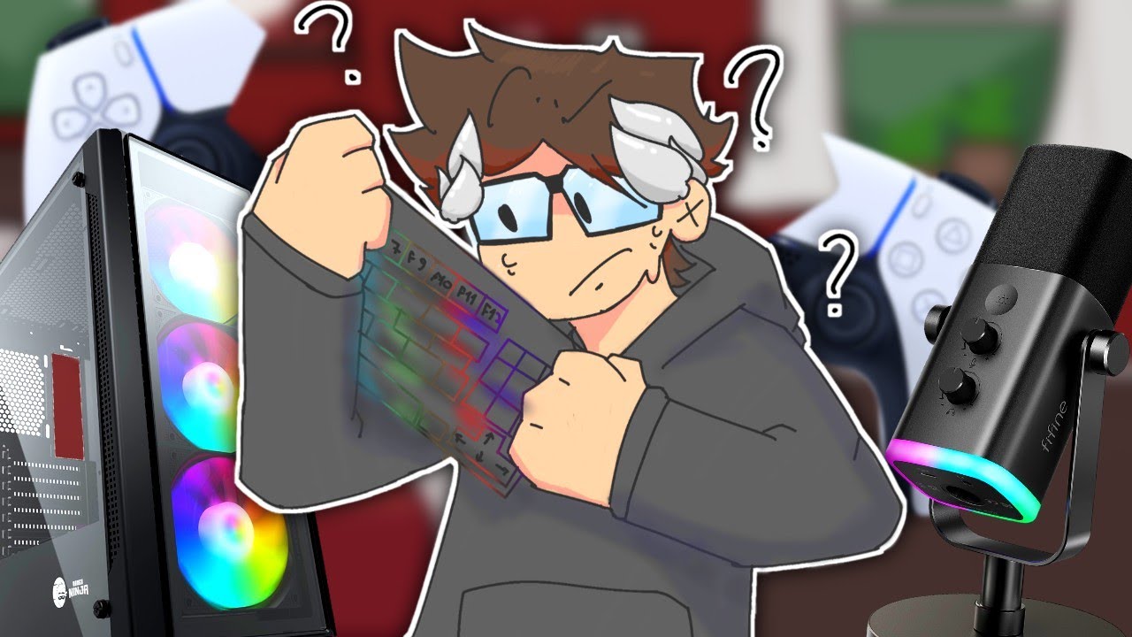 JOGADOR DE CONTROLE NO FORSAKEN DE PC PELA PRIMEIRA VEZ! (+ FIFINE AM8)