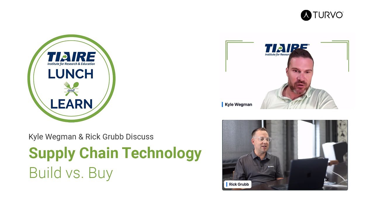Supply Chain Technology: Build Vs Buy - do both