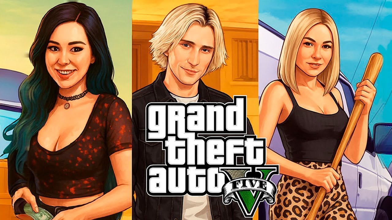 Американские Блогеры Играют в GTA 5 RP