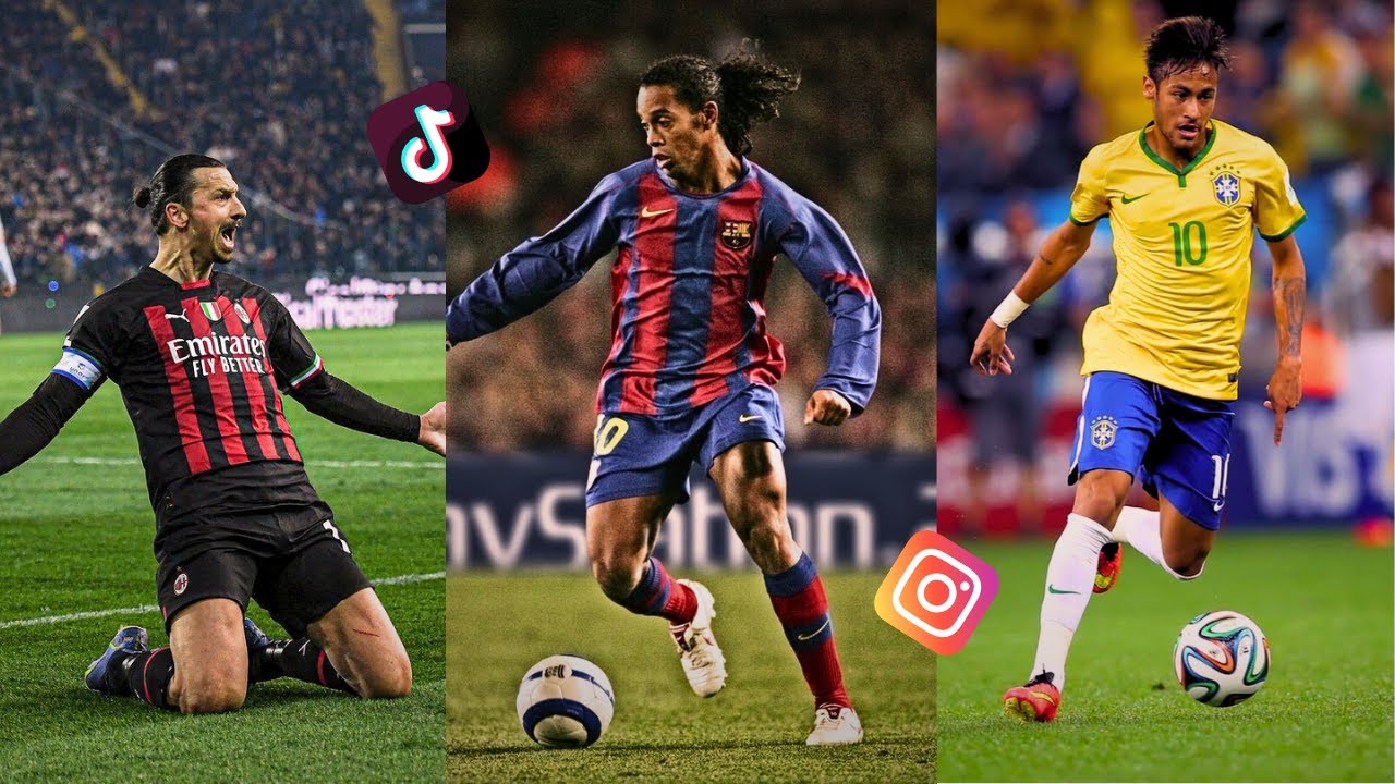 NEYMAR + RONALDINHO + IBRAHIMOVIC 🔥 Edits TikTok & Reels #3