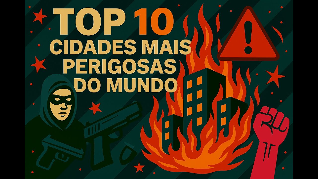 Top 10 Cidades Mais Perigosas do Mundo