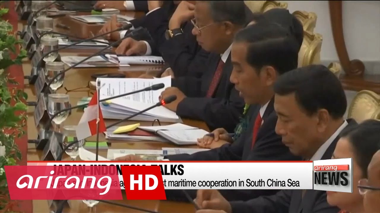 Japan and Indonesia agree to boost maritime cooperation in South China Sea