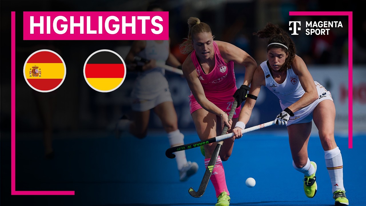 Spanien - Deutschland | FIH Pro League Frauen | MAGENTA SPORT
