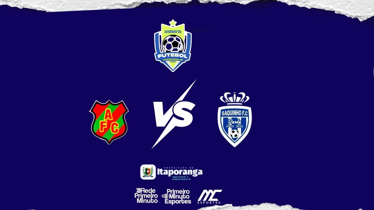 CAMPEONATO MUNICIPAL DE TAPORANGA PB 2025 AZILADOS DE EDILSON X SAQUINHO DIA 11/12/2025