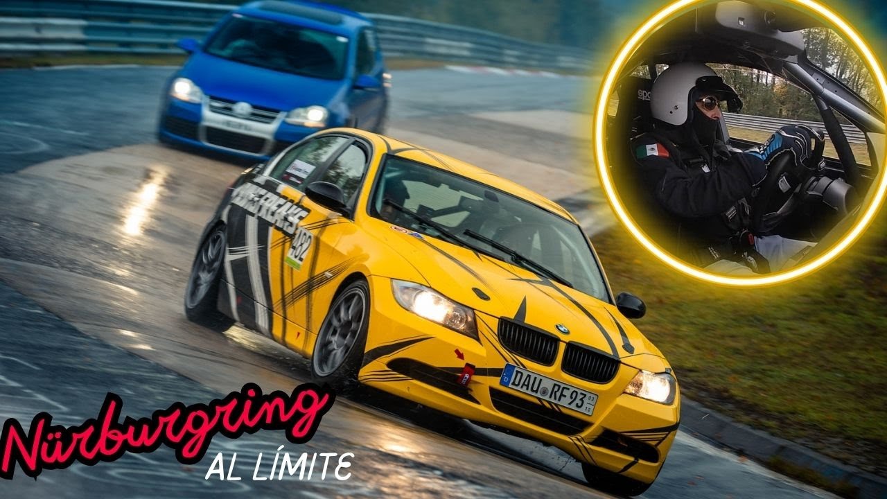 Manejando al LÍMITE en NÜRBURGRING con LLUVIA y NIEBLA 🏁