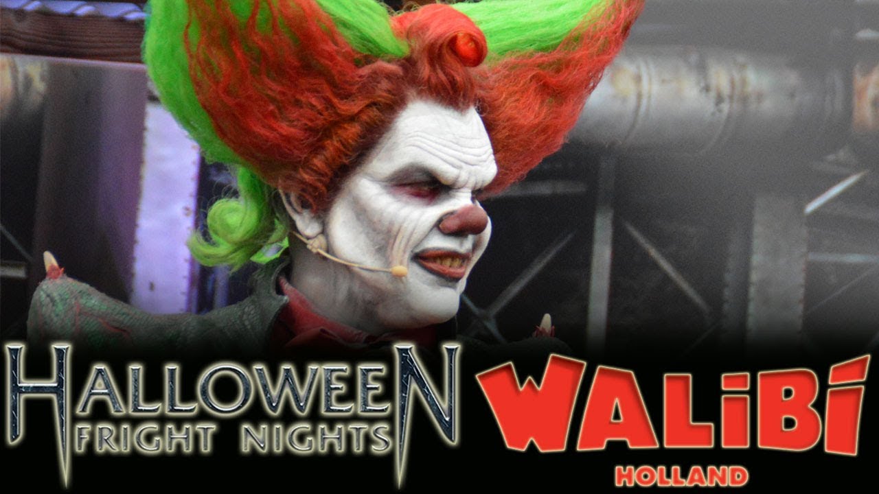 🎃 Eddie de Clown Meet & Greet - Halloween Fright Nights 2017 - Walibi Holland 🎃