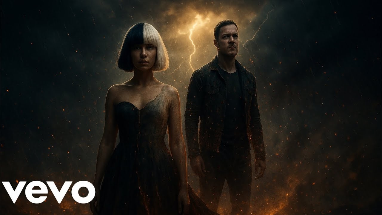 Imagine Dragons & Sia - Tear We Cry | Emotional Ballad (Official Lyric Video)