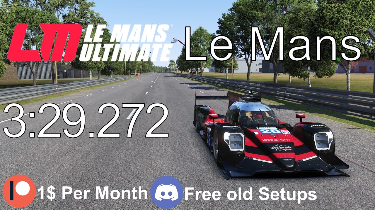 LMU Hotlap | Oreca 07 LMP2 ELMS | Le Mans | [RM1] | Le Mans Ultimate Setup
