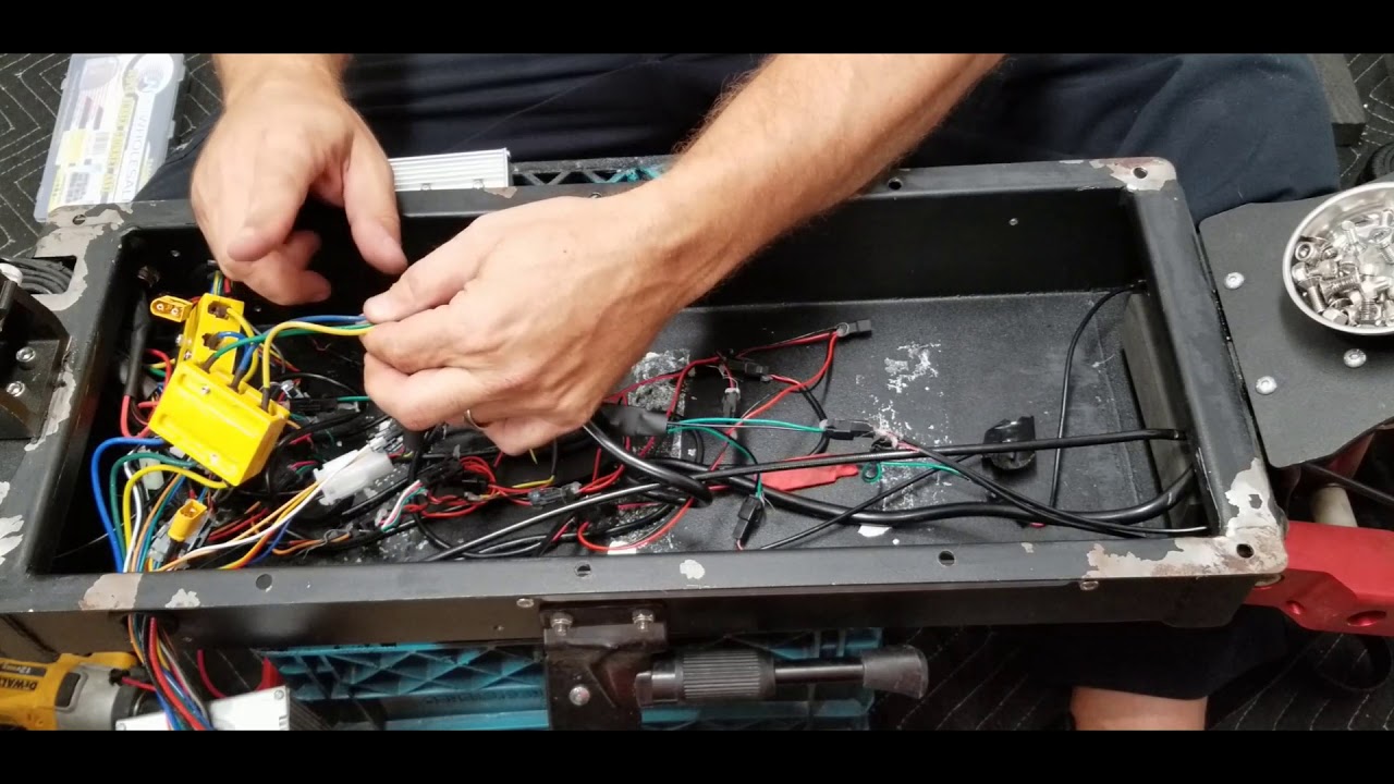 Nanrobot troubleshooting, short circuit protection, and overview of wire placement.