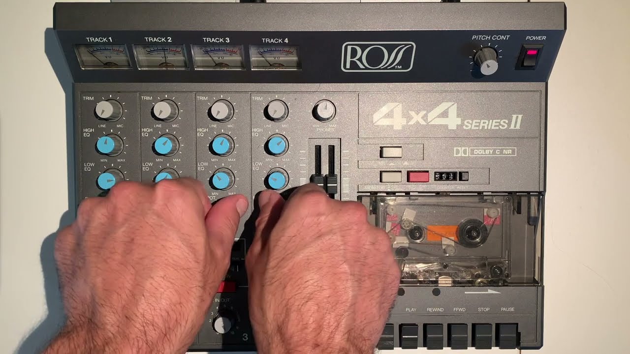 4-Track Cassette Tape Loop (8.4.22) Mid-Air! how to type 2 chrome DIY Nakamichi Tascam Fostex Akai