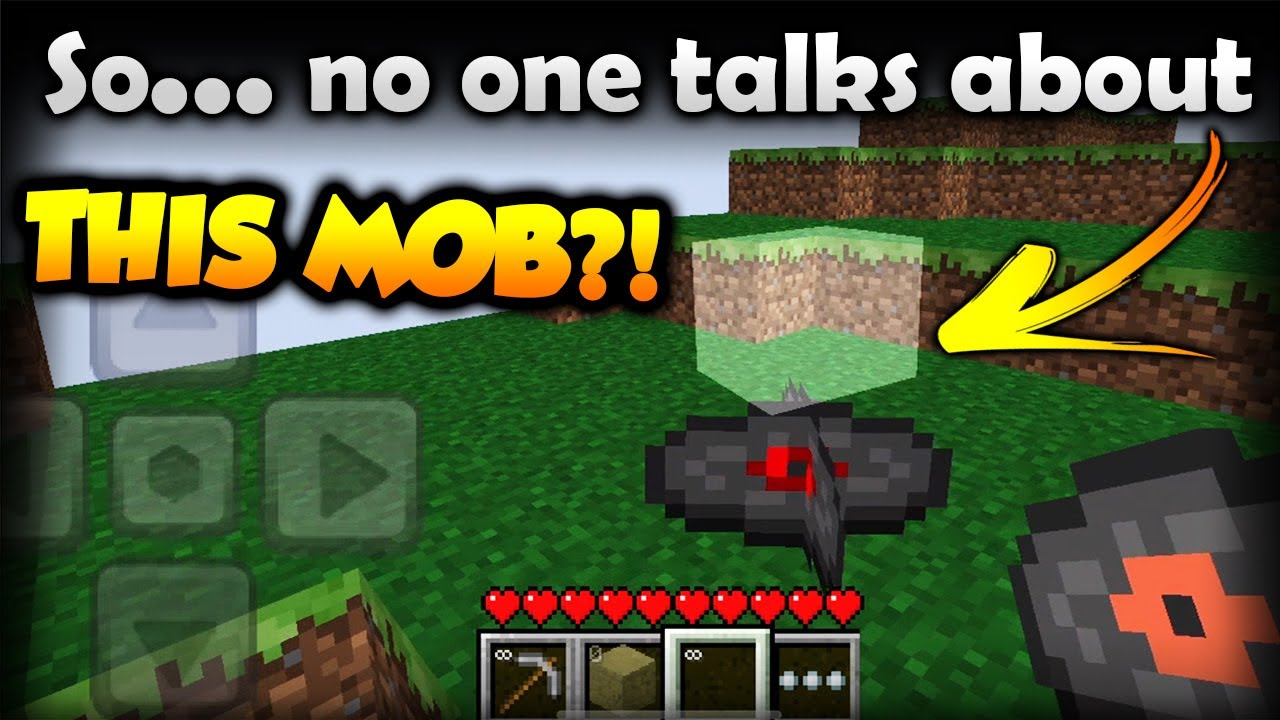 What was the first Minecraft PE Mob?