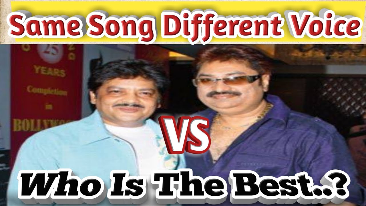 Kumar Sanu Vs Udit Narayan | Same Song Different Voice | Kumar Sanu, Udit Narayan | Legend Vs Legend
