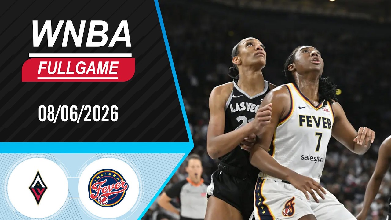 Las Vegas Aces против Indiana Fever: Полная запись матча, 6 июля 2026 г. | WNBA 2026
