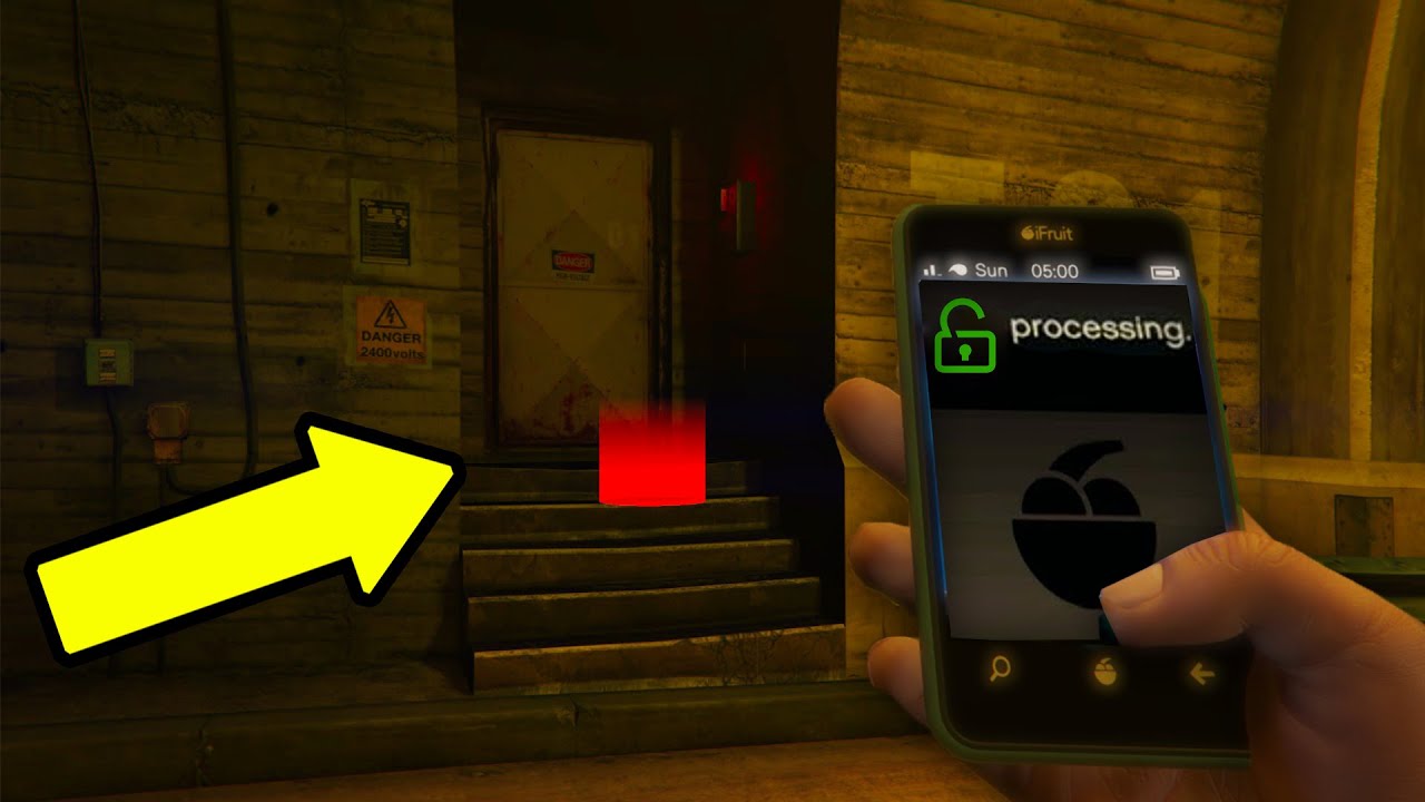OMG! SECRET HIDDEN TUNNEL DOOR UNDER MOUNT CHILIAD OPEN! (GTA 5 Easter Egg)