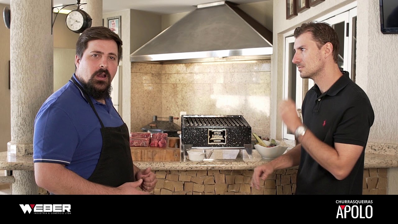 Churrasqueira Apolo Mini Parrilla em a&ccedil;&atilde;o - Fa&ccedil;a o leg&iacute;timo Churrasco Argentino