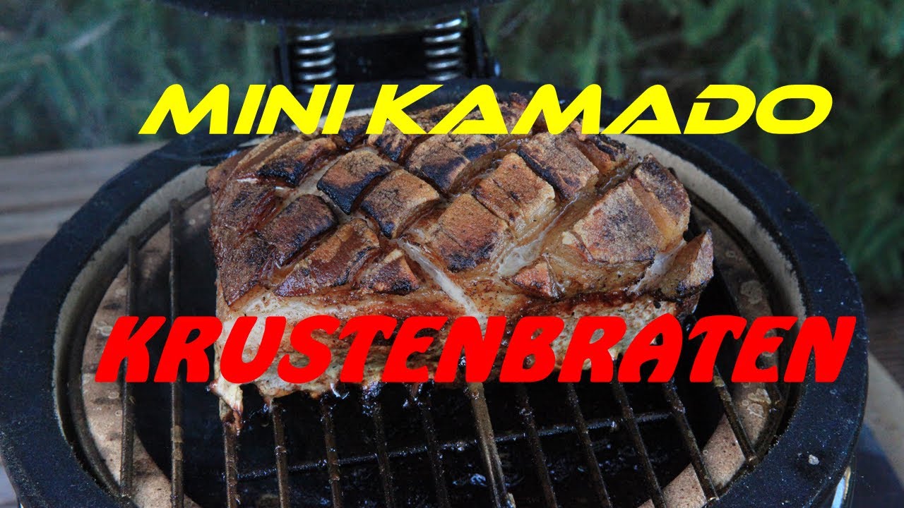 Krustenbraten | Schweinebraten | DIY Deflektor Mini Kamado | 037 Fläming BBQ