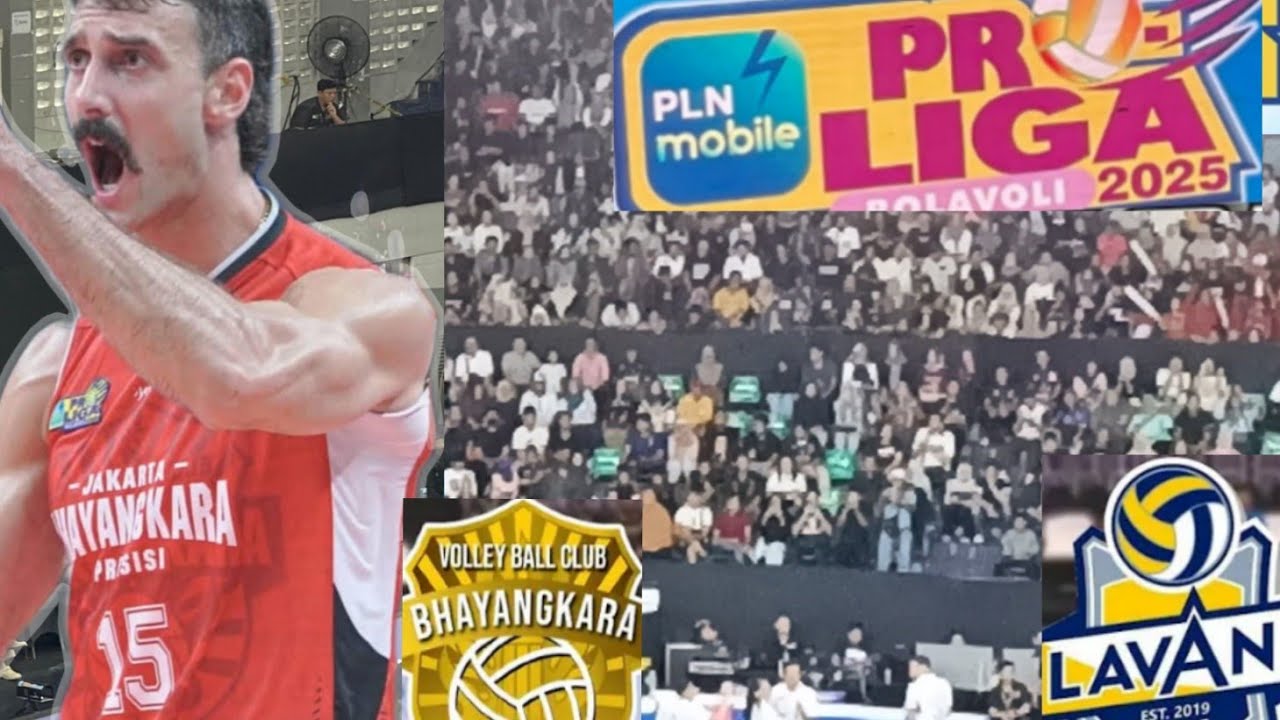 FINAL BHAYANGKARA Persisi 3-1 LAVANI FINAL FOUR PROLIGA GOR Sritex arena Solo 2025‼️
