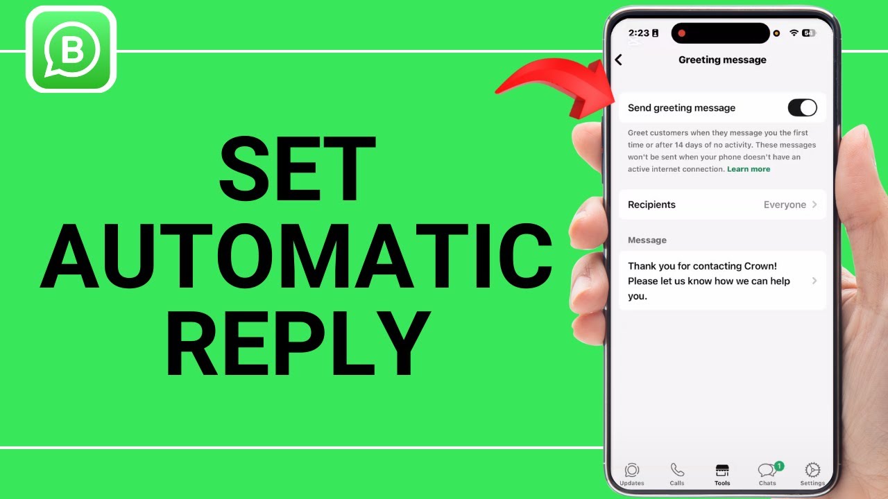 How To Set An Automatic Reply In WhatsApp Business 2025