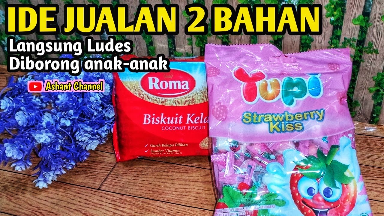 IDE BISNIS RUMAHAN MODAL KECIL UNTUNG BESAR JUAL 1000an || Diborong anak-anak