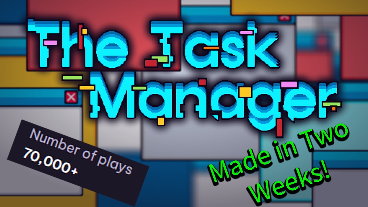 How I WON the Viral Glitch Game Jam - The Task Manager devlog