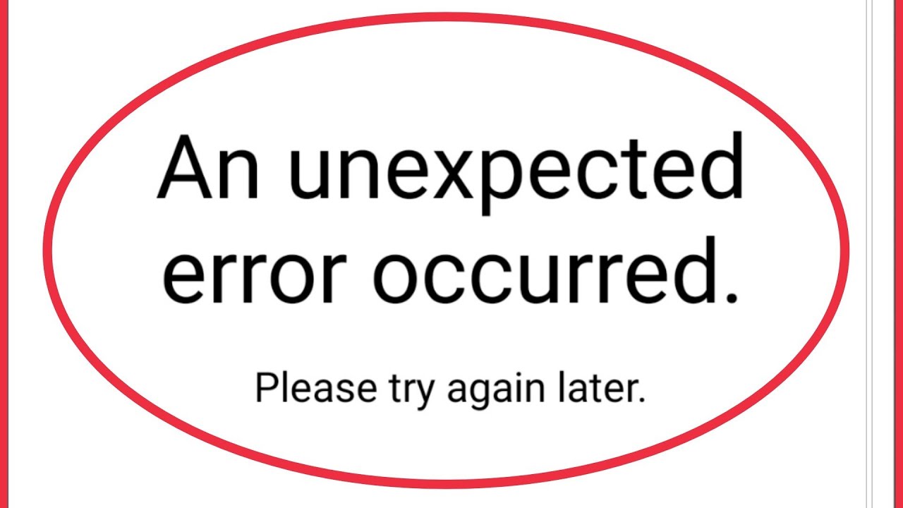 Instagram Fix An unexpected error occurred Please try again later Problem Solve