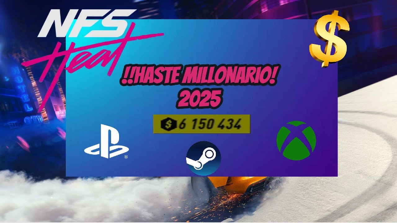 (2025) DINERO TRUCO - Como Ganar DINERO Rápido En NFS Heat! (Xbox, PlayStation Y PC )