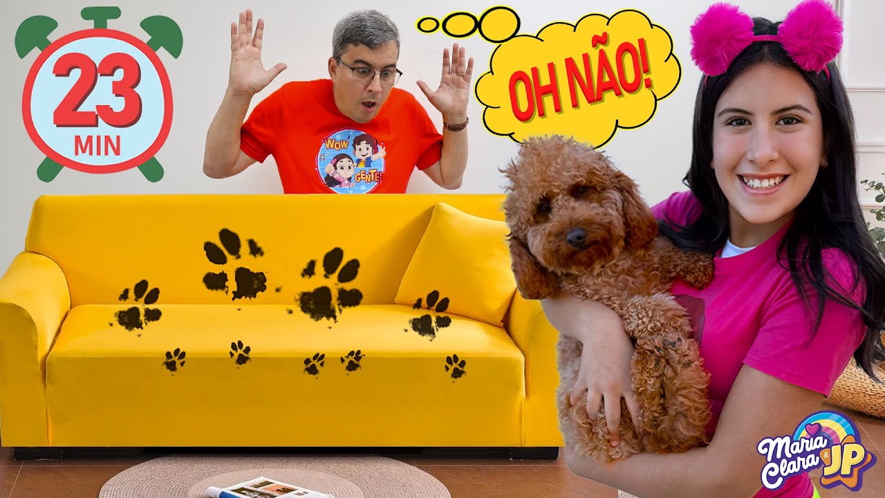 Maria Clara e JP Melhores vídeos com a cachorrinha Nala 🐶🐶
