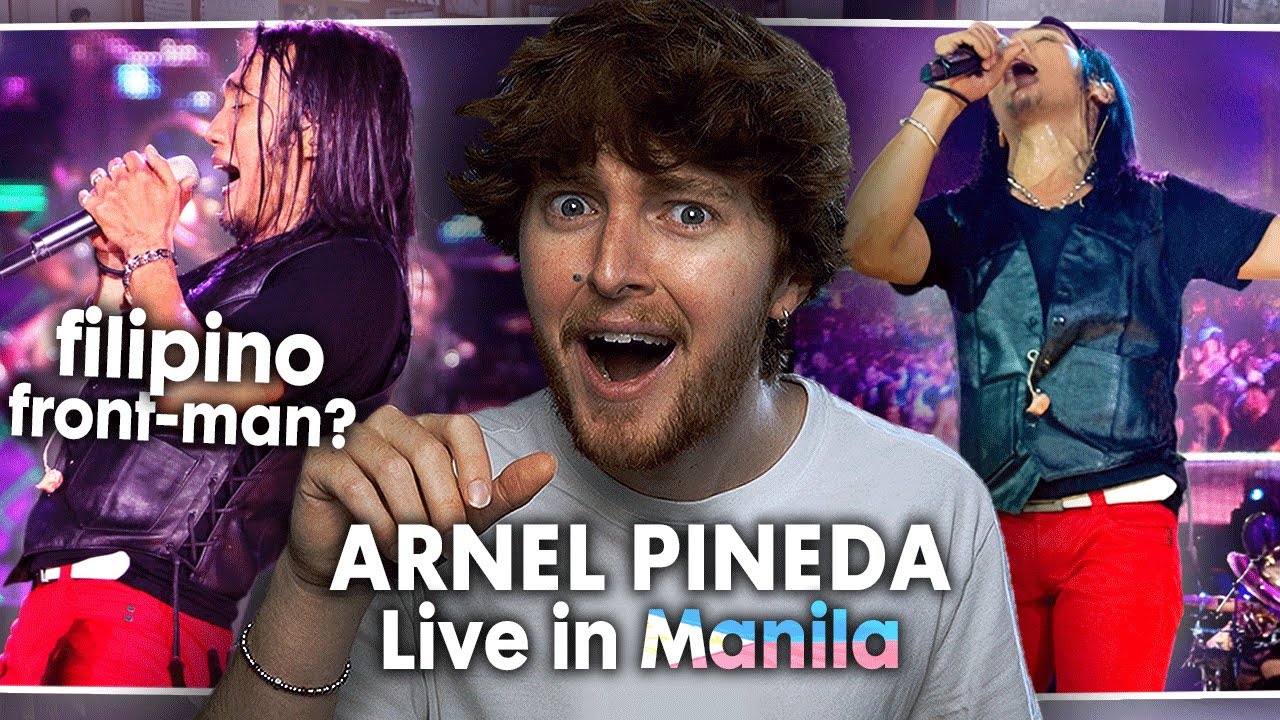 HE'S FILIPINO?! (Arnel Pineda of Journey LIVE in Manila | Reaction)