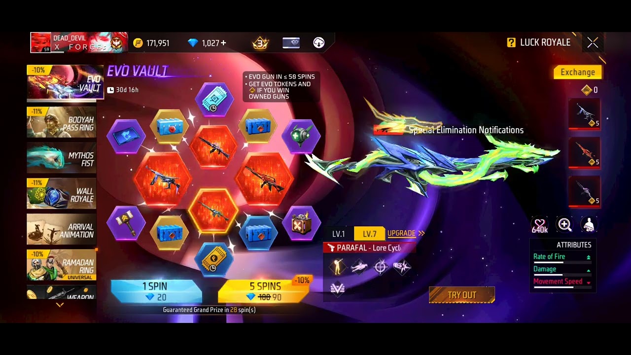 New Evo vault 2026 March 💯% buy 1 first spin lucky royals 💎💎🌍