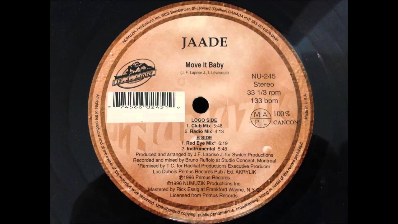 Jaade - Move It Baby