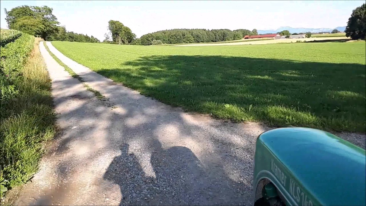Kramer KLS 140 erste Ausfahrt nach Restauration
