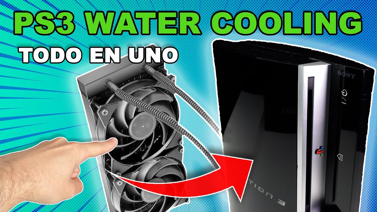 🔥Lo que SONY NUNCA FUE CAPAZ DE SOLUCIONAR! 💦 Playstation 3 Water Cooling