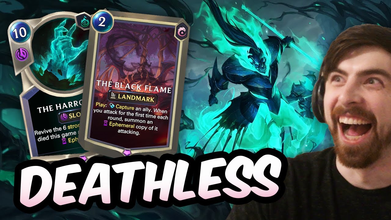 BLACK FLAME Deathless Knight BUFF! | Kalista LoR Deck | Legends of Runeterra