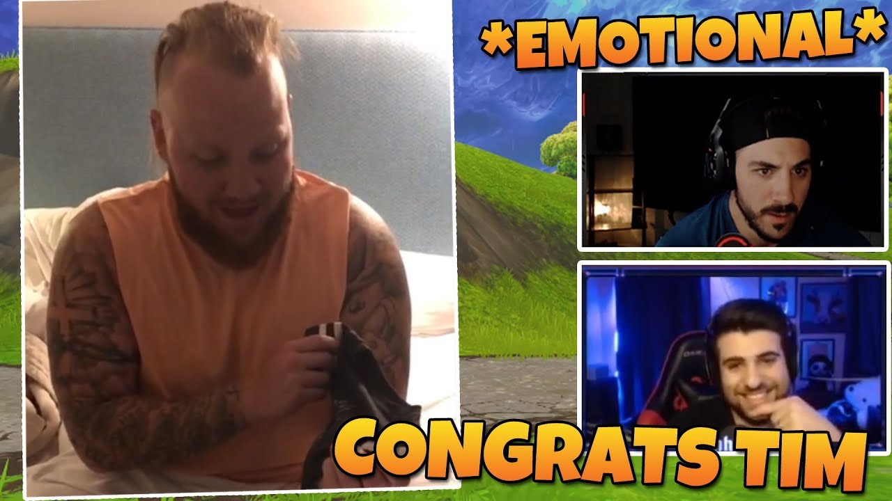 SypherPK and Nickmercs REACT to Tim becoming a DAD *Emotional*