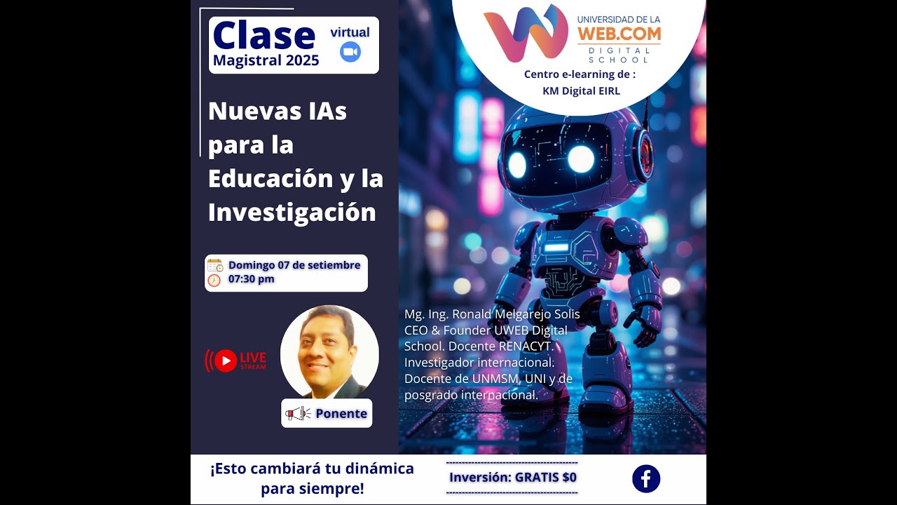 NUEVAS IAS PARA LA EDUCACIÓN Y LA INVESTIGACIÓN 07.09.25