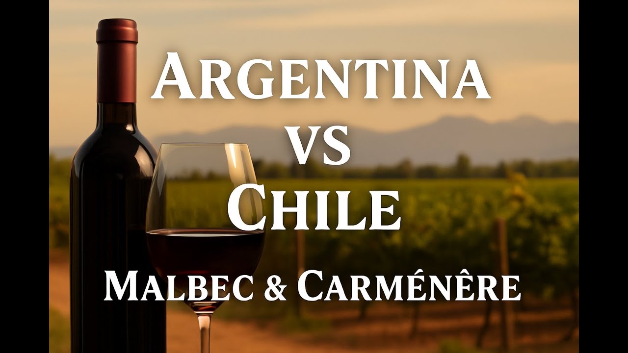 Argentina vs Chile: Malbec & Carm&eacute;n&egrave;re