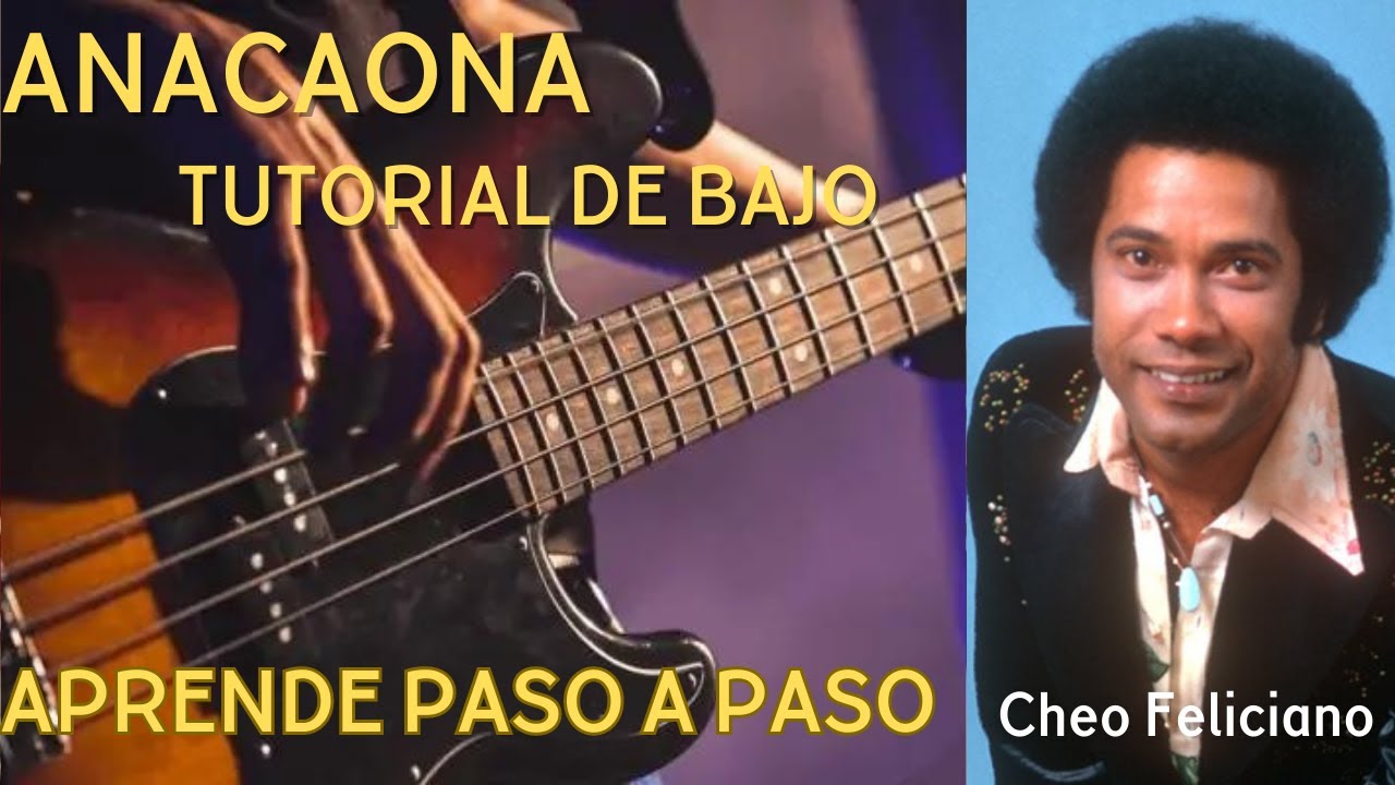 🎸 Tutorial de Bajo: 'Anacaona' de Cheo Feliciano | Aprende con @TablaturasyPartituras 🎶✅ #Anacaona