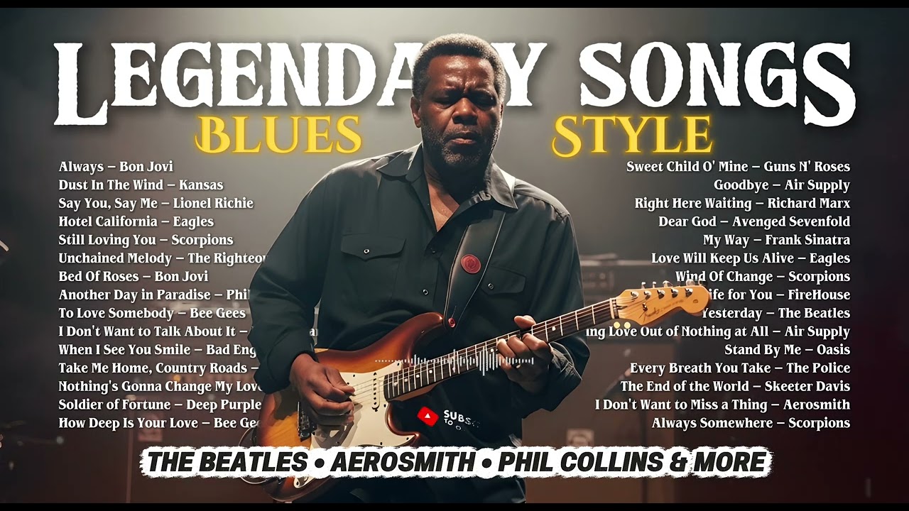 Soulful Blues Cover Playlist – Timeless Hits by Scorpions, Air Supply & Eagles Reimagined