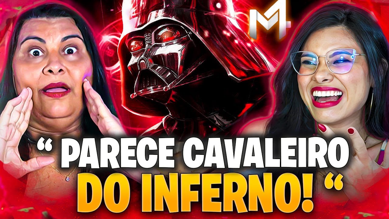 MÃE CRISTÃ CONHECE O MAIOR VILÃO! 😱| Darth Vader (Star Wars) M4rkim