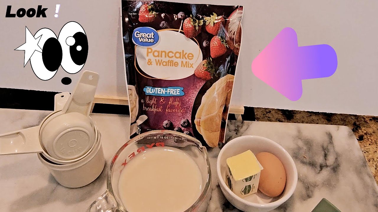 Are they really that good? Great Value's Gluten Free pancake mix.