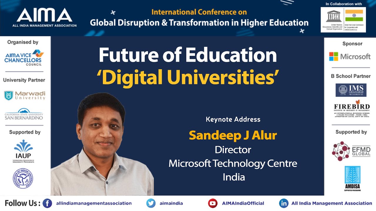 Session 8 VC Council - Future of Education &lsquo;Digital Universities