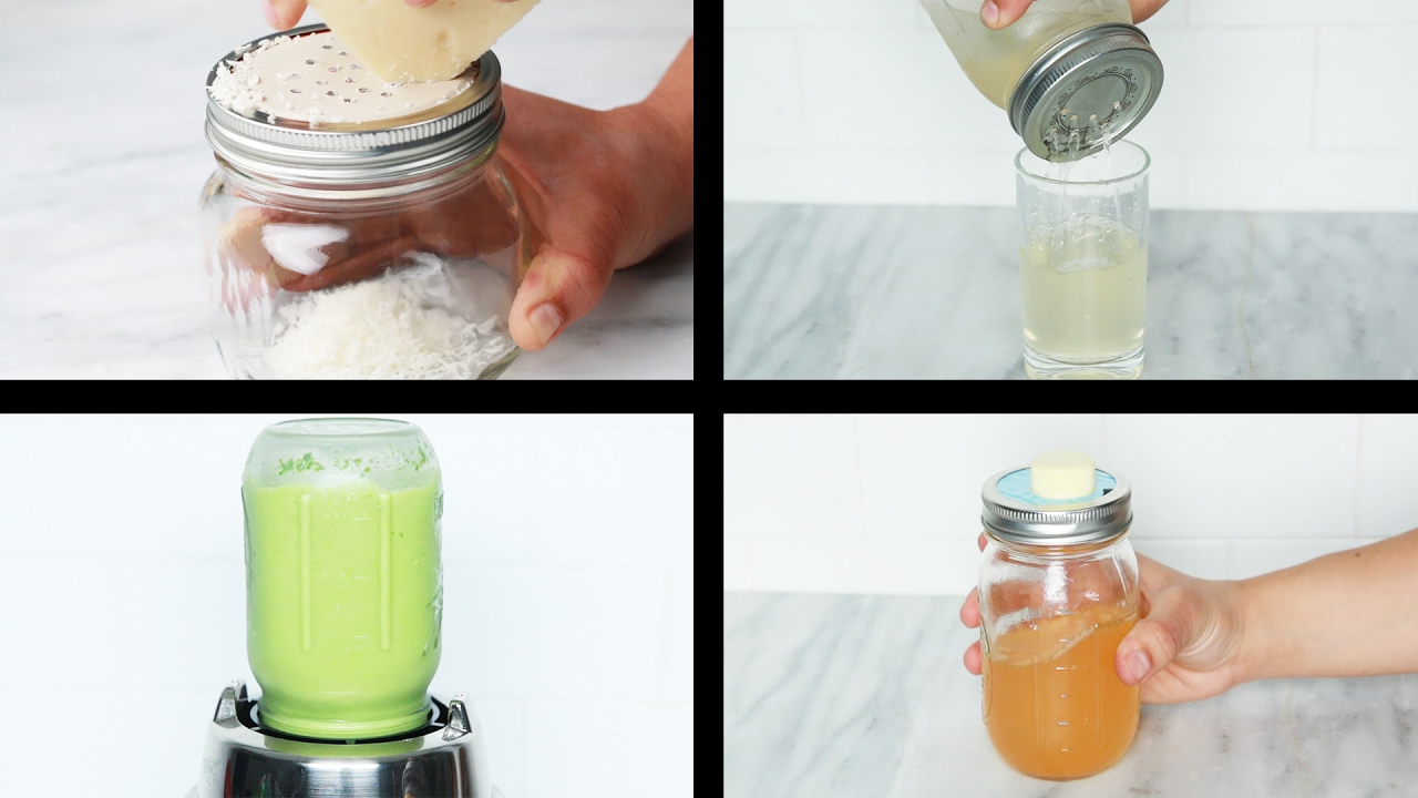 4 Mason Jar Kitchen Hacks