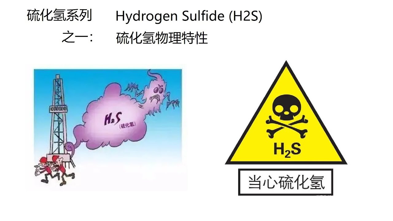 硫化氢系列之一：硫化氢的物理特性 | Physical Properties of Hydrogen Sulfide | H2S | 有毒有害气体 | 石油行业标准SYT6277-2017