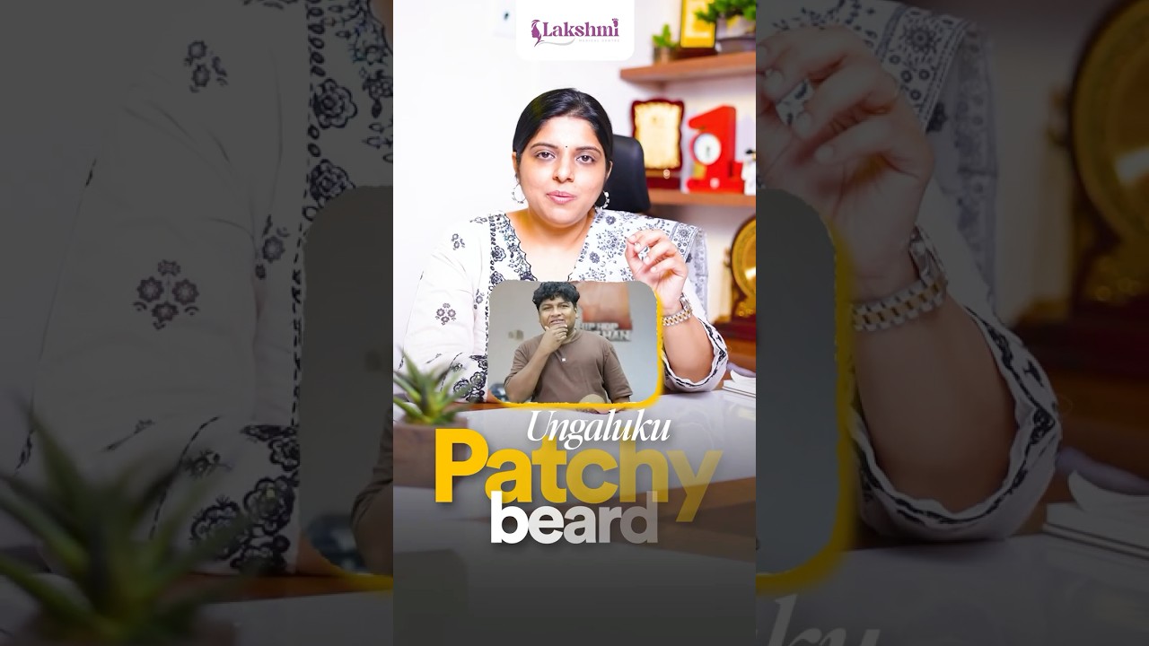 Beard Growth Tips That Actually Work | PRP, GFC & Minoxidil Explained by Tamil Doctor | Chennai