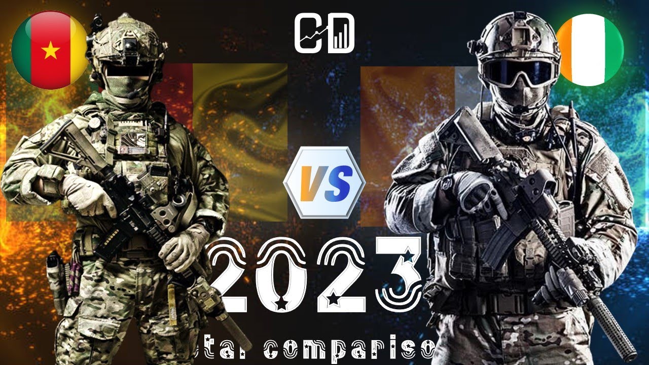 CAMEROUN VS C&Ocirc;TE D'IVOIRE Puissance MILITAIRE (2023) 💥🔫| Ultra POWER Comparison