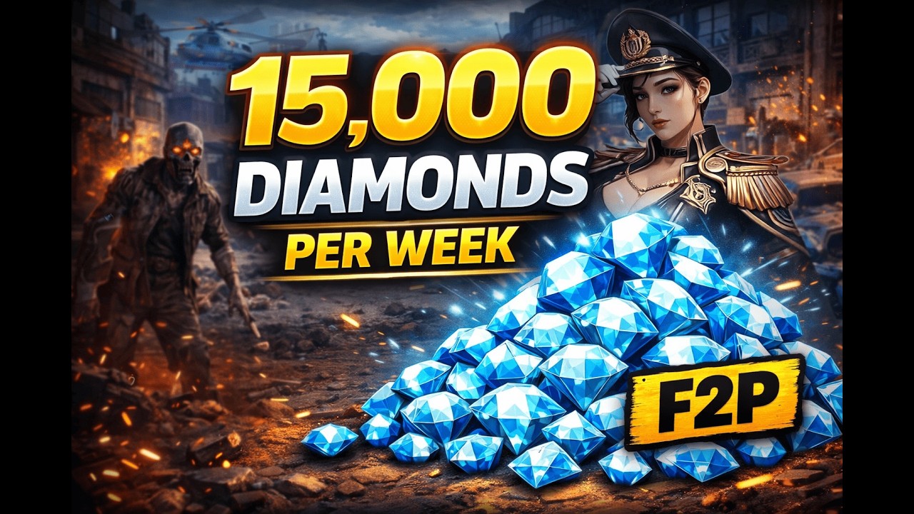 How to Get 15,000 Diamonds Every Week (F2P Guide) | Last Z: Survival Shooter | GMax01