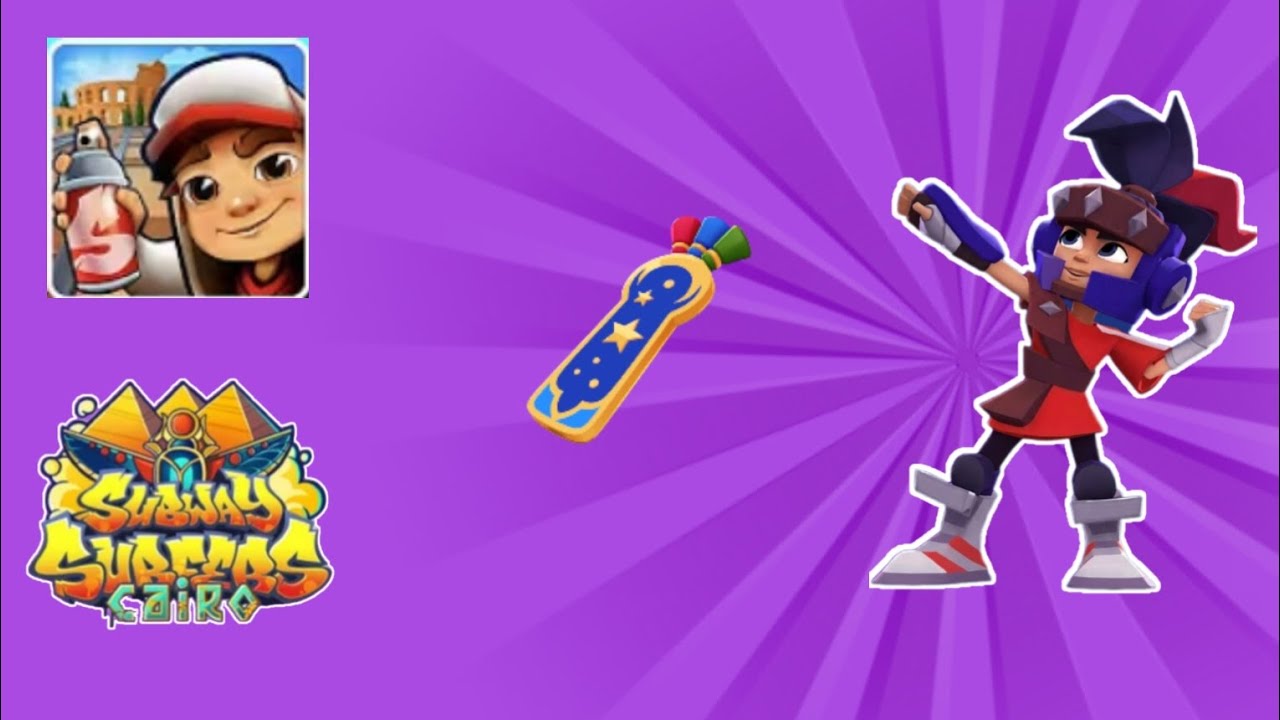 Subway Surfers :- Upcoming One Run Challenge in Cairo with Enzo Glatidor Outfit 💂