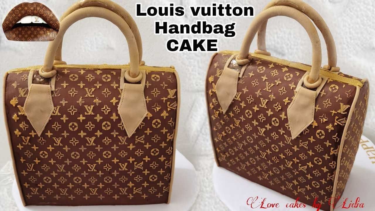 Louis vuitton Cake Tutorial | How to make Louis vuitton cake Purse | Louis vuitton handbag cake |