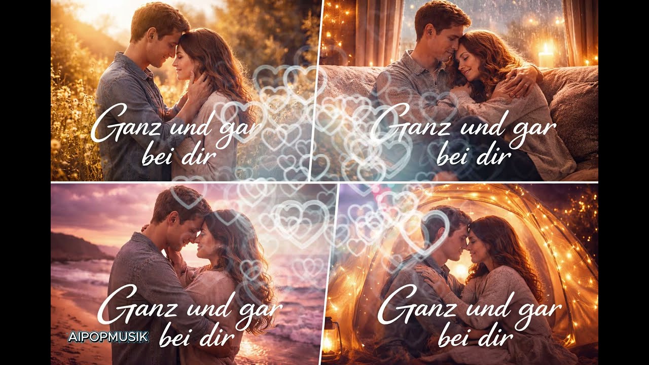 Ganz und gar bei dir – Emotionaler Deutschpop Song | Neubeginn & Stärke